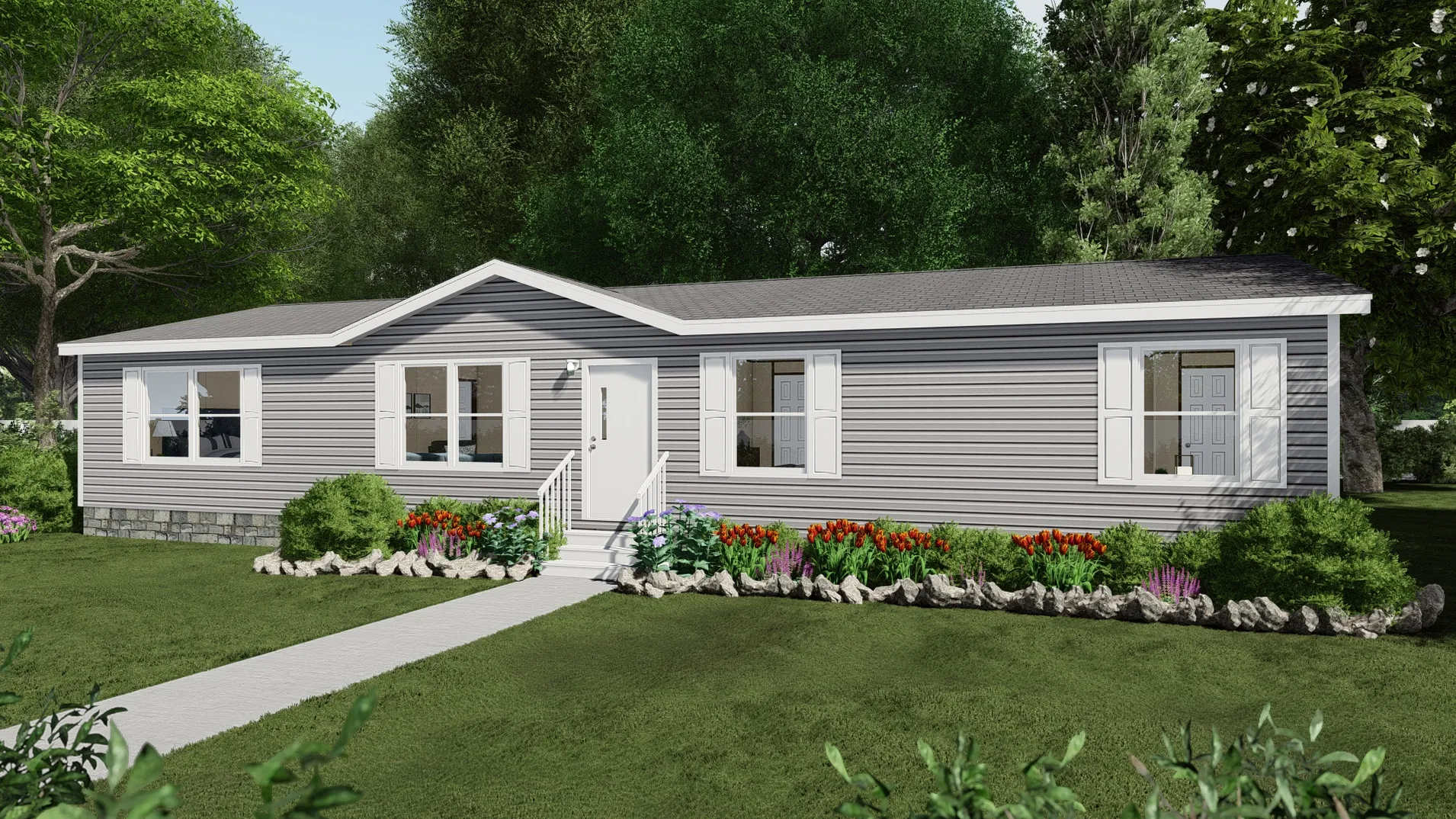 The Oak Double Wide home by Tru Homes for sale at Gulf South Homes in Houma, Louisiana